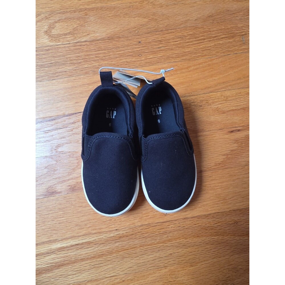 Baby Gap Toddler Blue Memory Foam Slip-On Shoes Blue Size 6 NEW